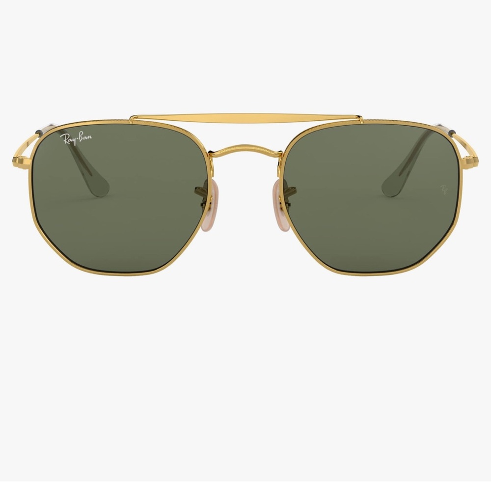 New Ray-Ban Rb3648 The Marshal Square Sunglasses with Case